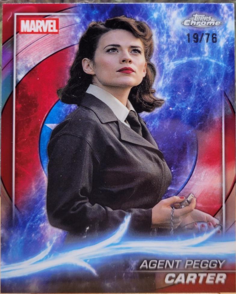 Agent Peggy Carter [Captain America Refractor] #24