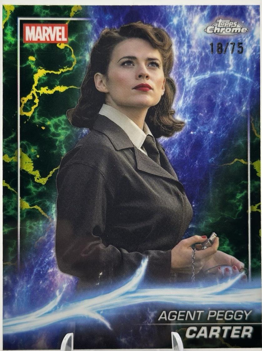 Agent Peggy Carter [Green Refractor] #24