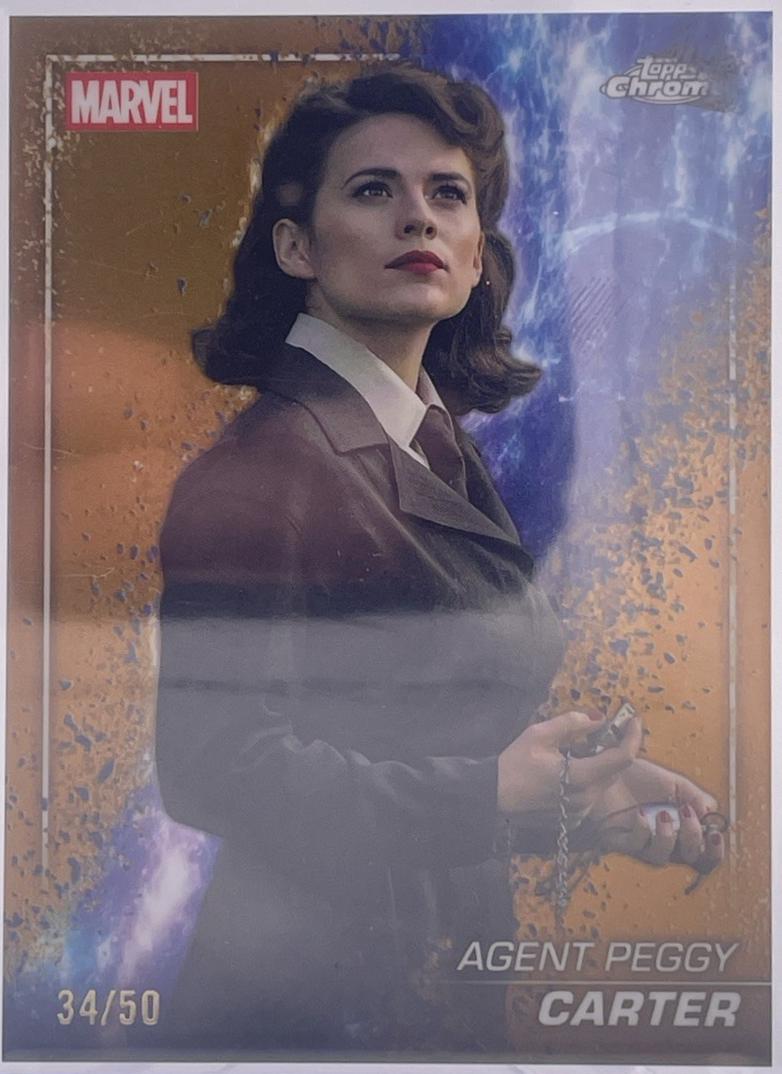 Agent Peggy Carter [Orange Refractor] #24