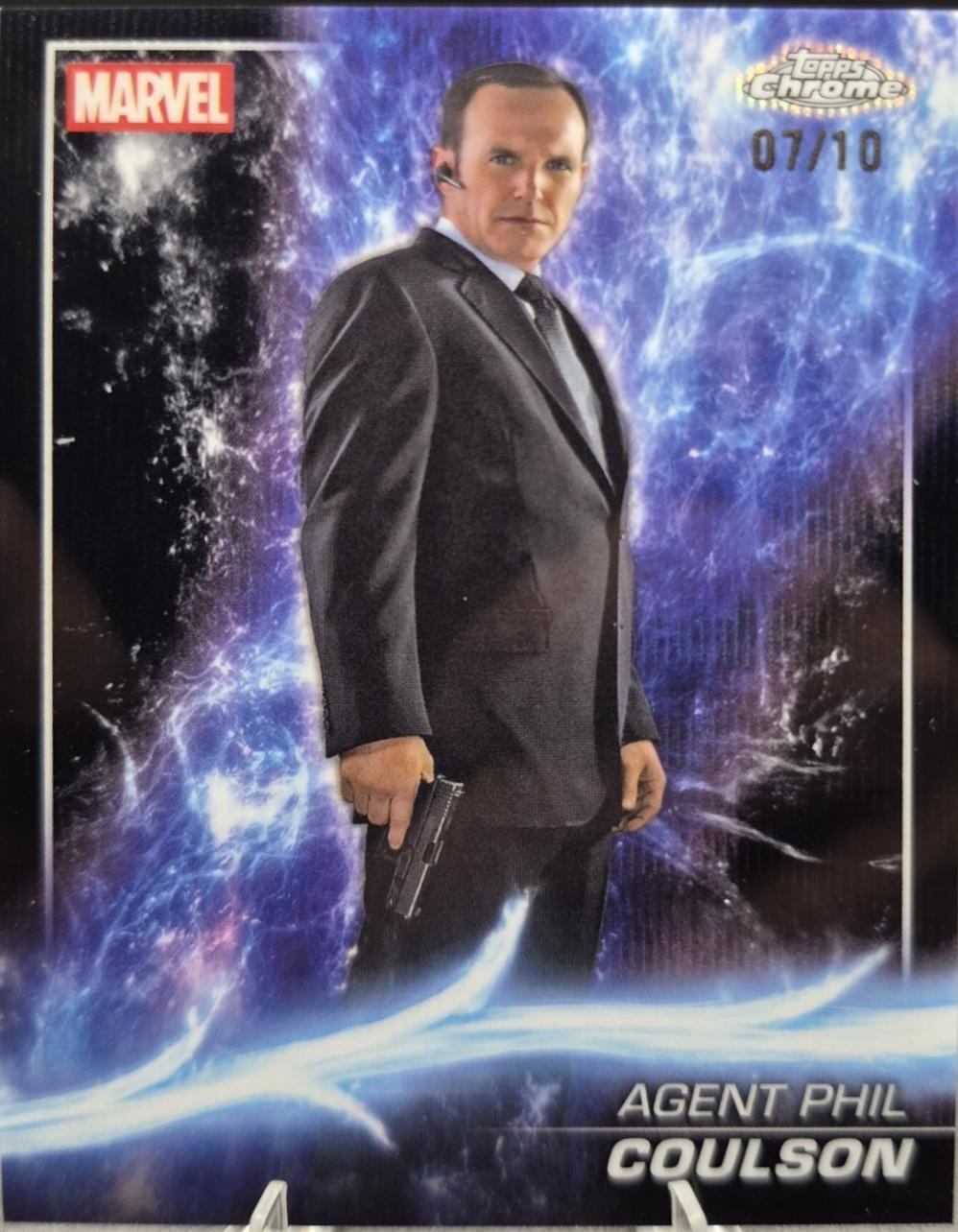 Agent Phil Coulson [Black Wave Refractor] #29