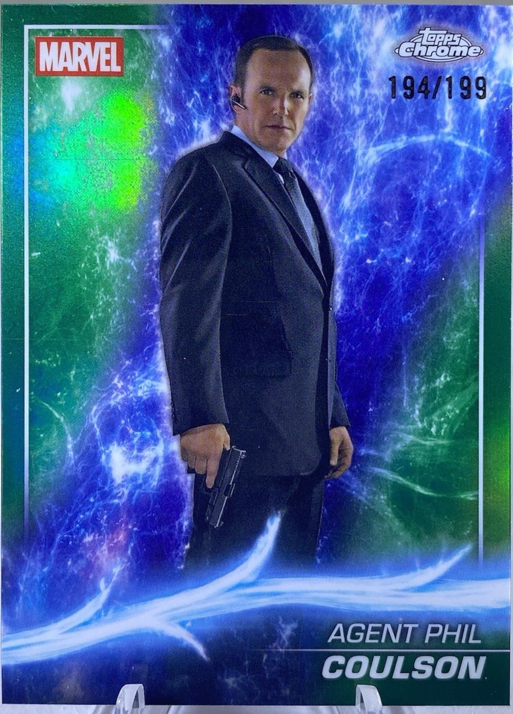 Agent Phil Coulson [Green Refractor] #29