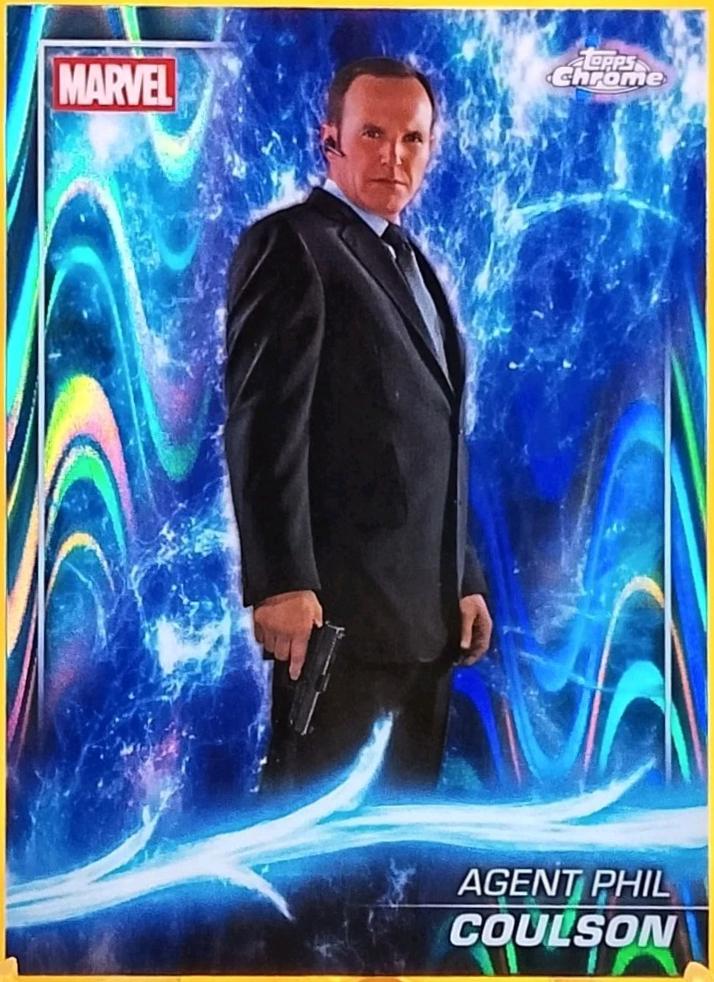 Agent Phil Coulson [Sky Blue RayWave Refractor] #29