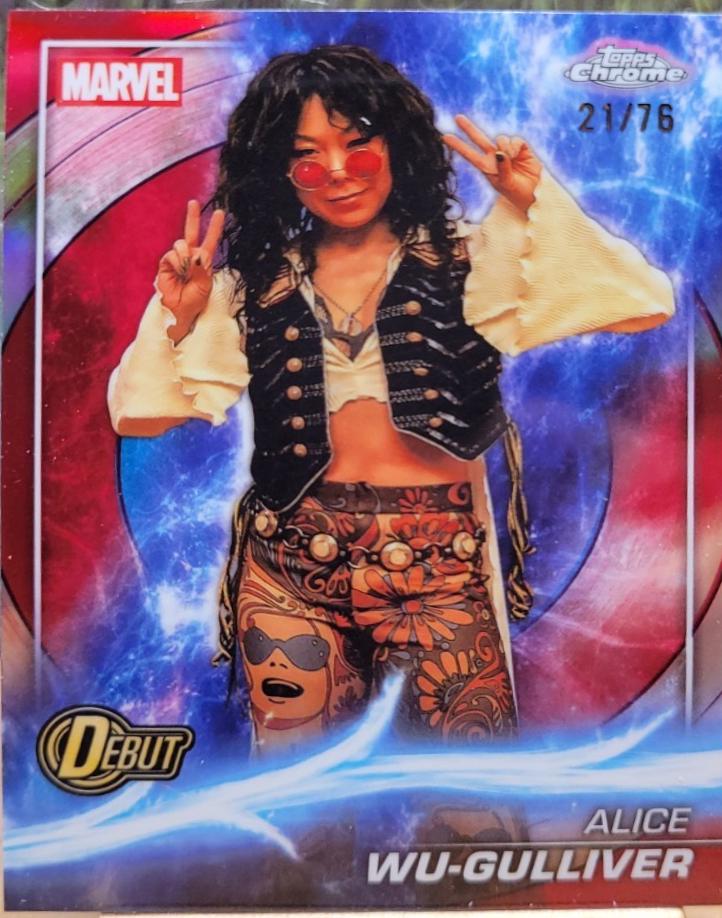 Alice Wu-Gulliver [Captain America Refractor] #164