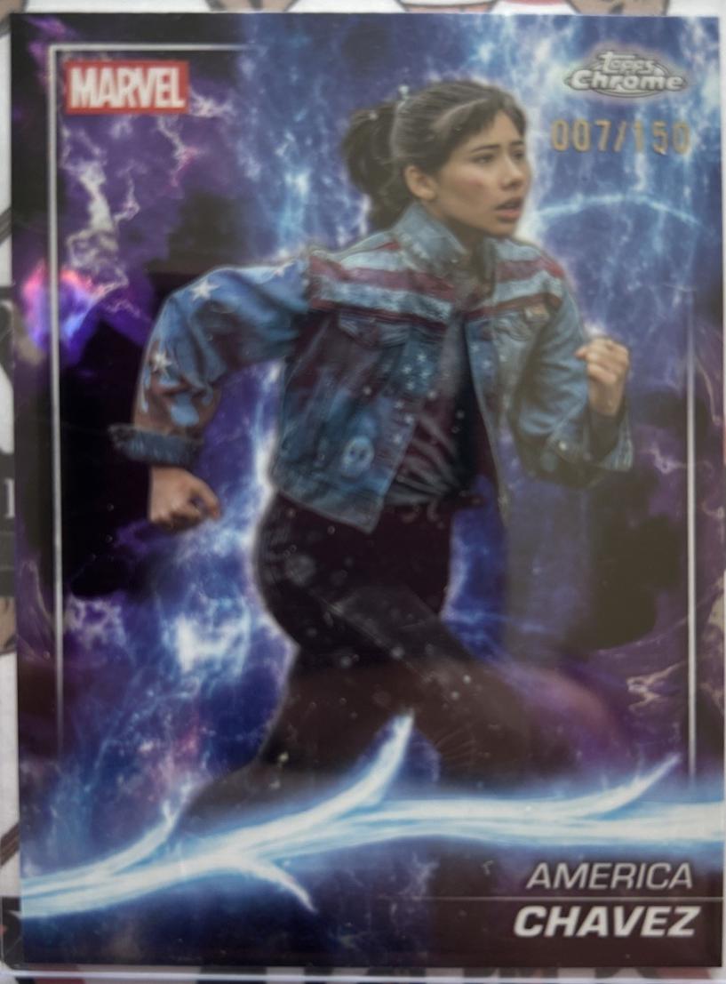 America Chavez [Agatha Lava Refractor] #131