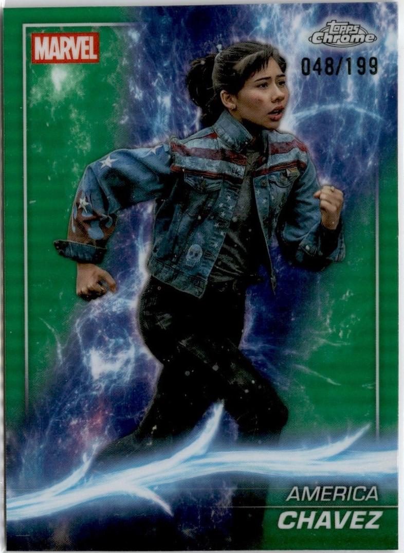 America Chavez [Green Refractor] #131