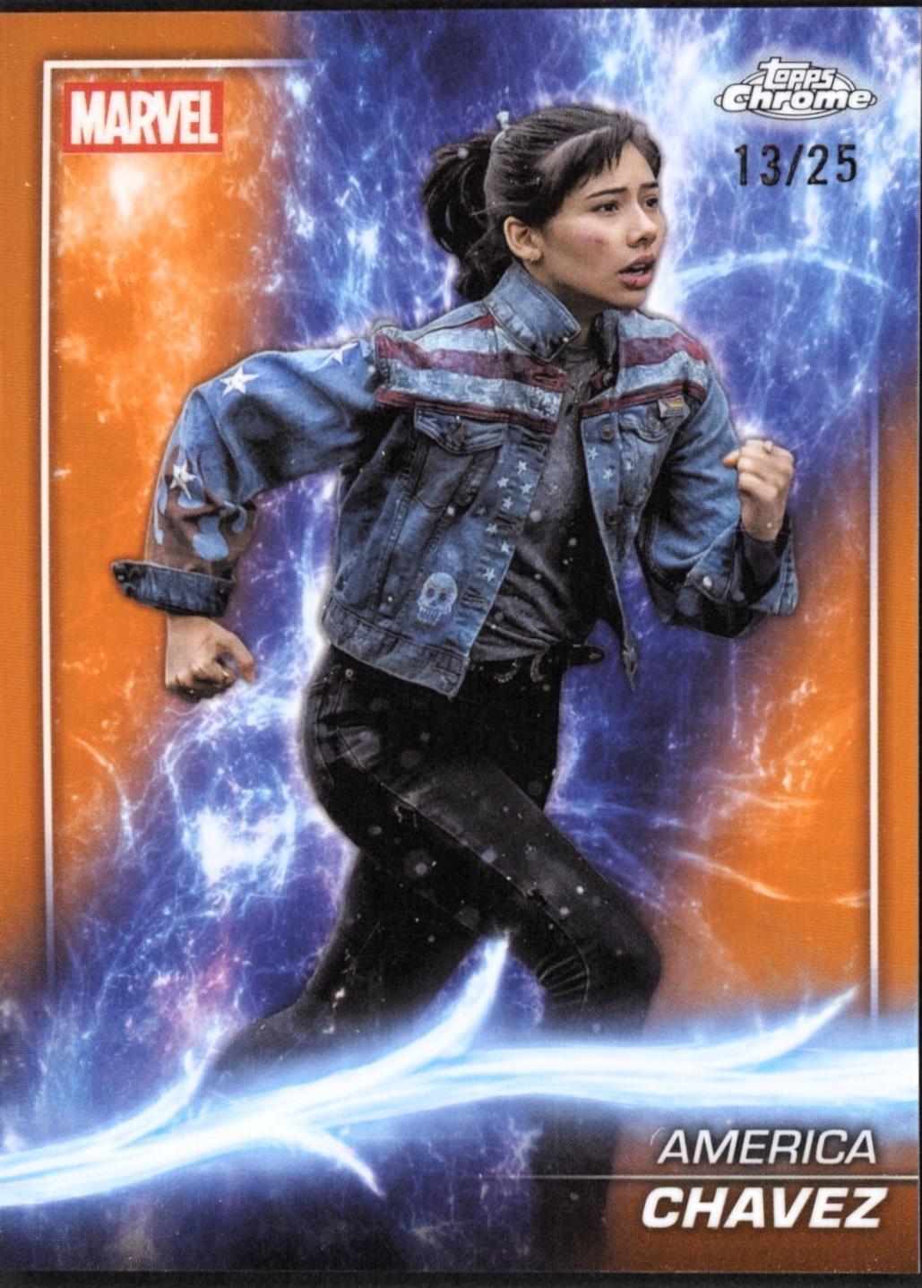 America Chavez [Orange Refractor] #131