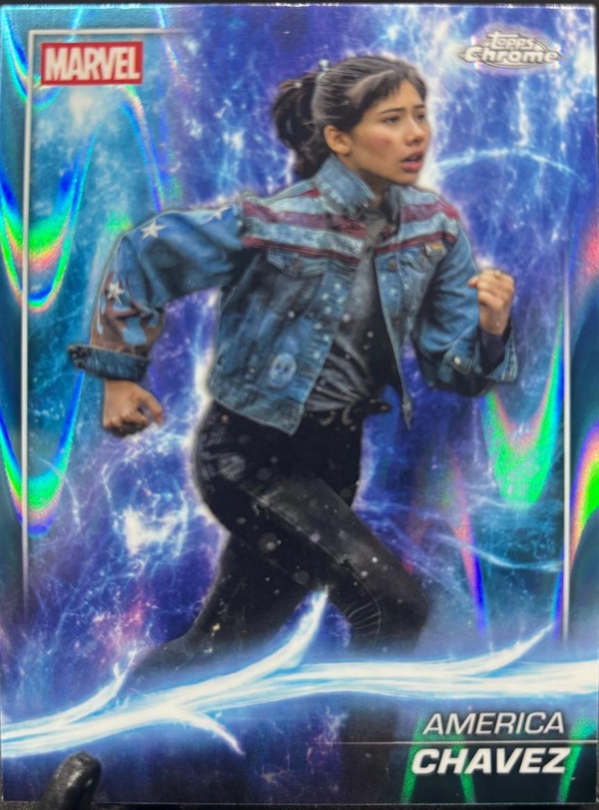 America Chavez [Sky Blue RayWave Refractor] #131