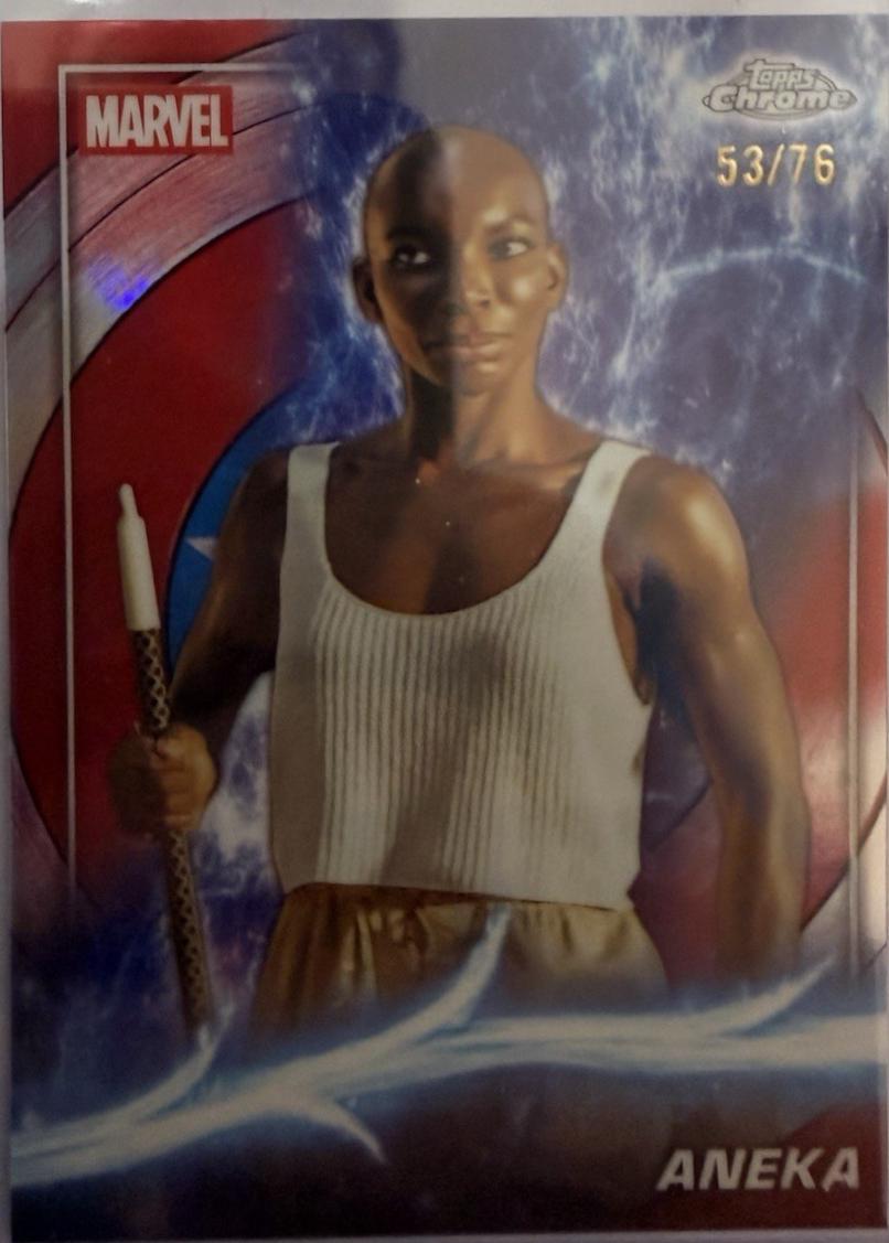 Aneka [Captain America Refractor] #145