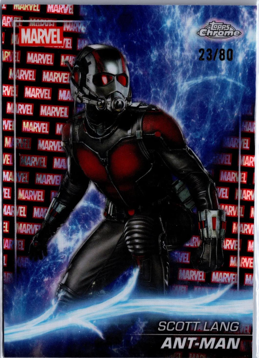 Ant-Man [Marvel Red Black Lava Refractor] #57