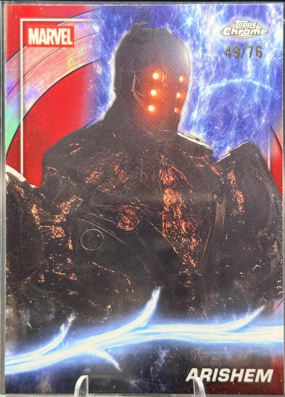 Arishem [Captain America Refractor] #127