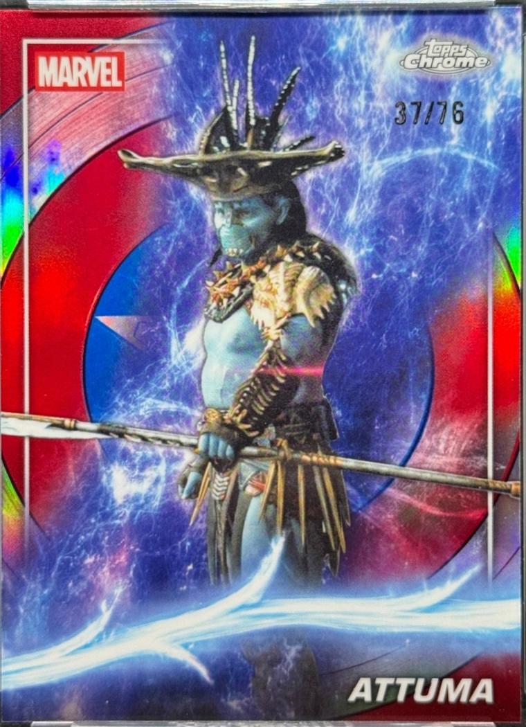 Attuma [Captain America Refractor] #144