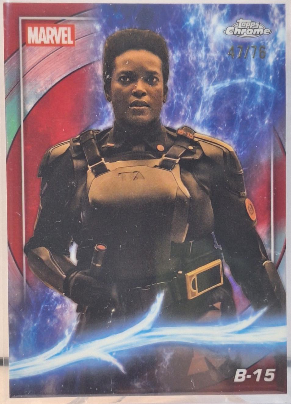 B-15 [Captain America Refractor] #107