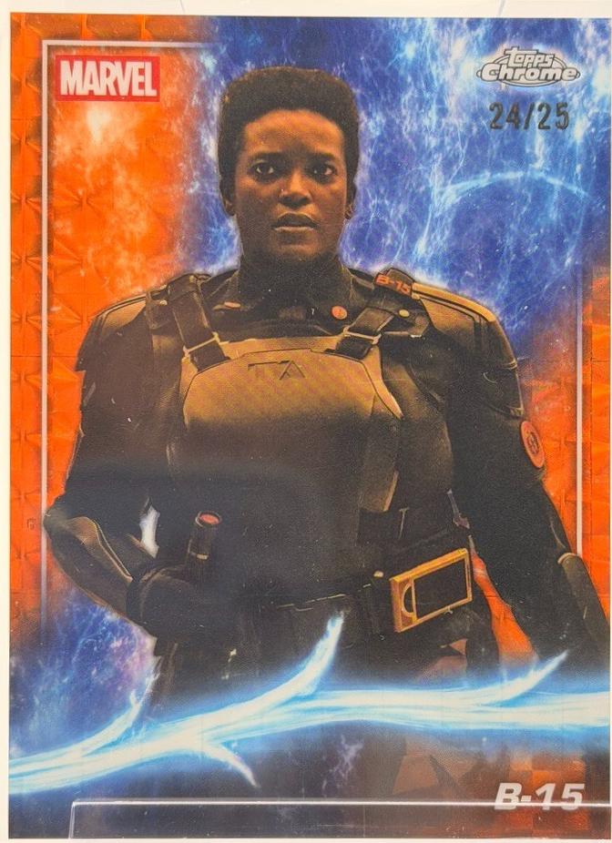 B-15 [Orange Geometric Refractor] #107