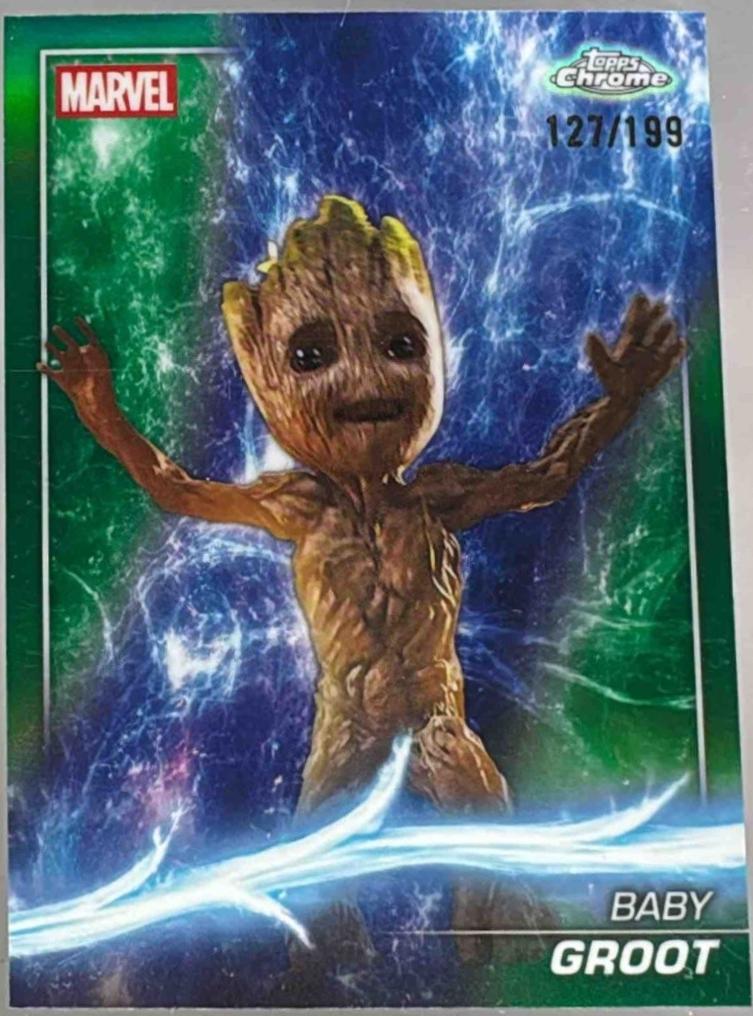 Baby Groot [Green Refractor] #73