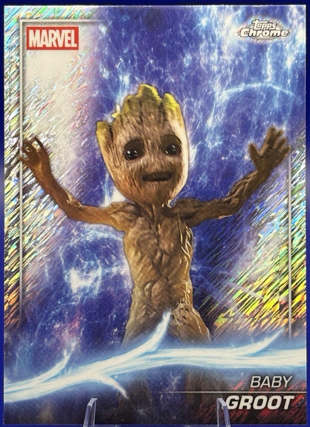 Baby Groot [Shimmer Refractor] #73