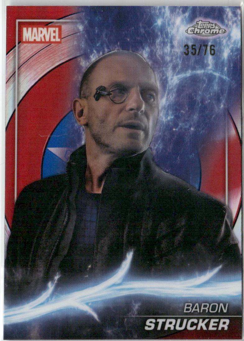 Baron Strucker [Captain America Refractor] #56