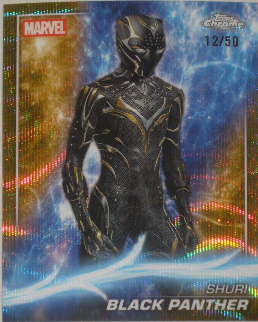 Black Panther [Black Wave Refractor] #140