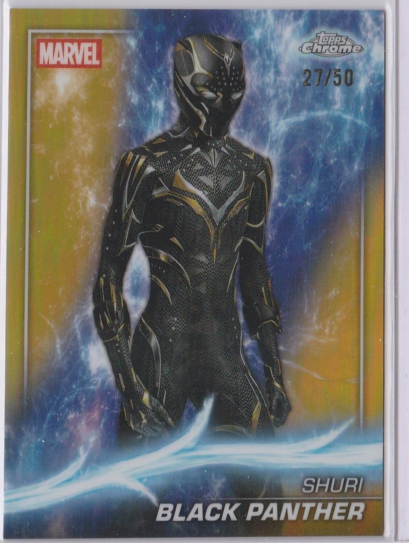 Black Panther [Gold Refractor] #140
