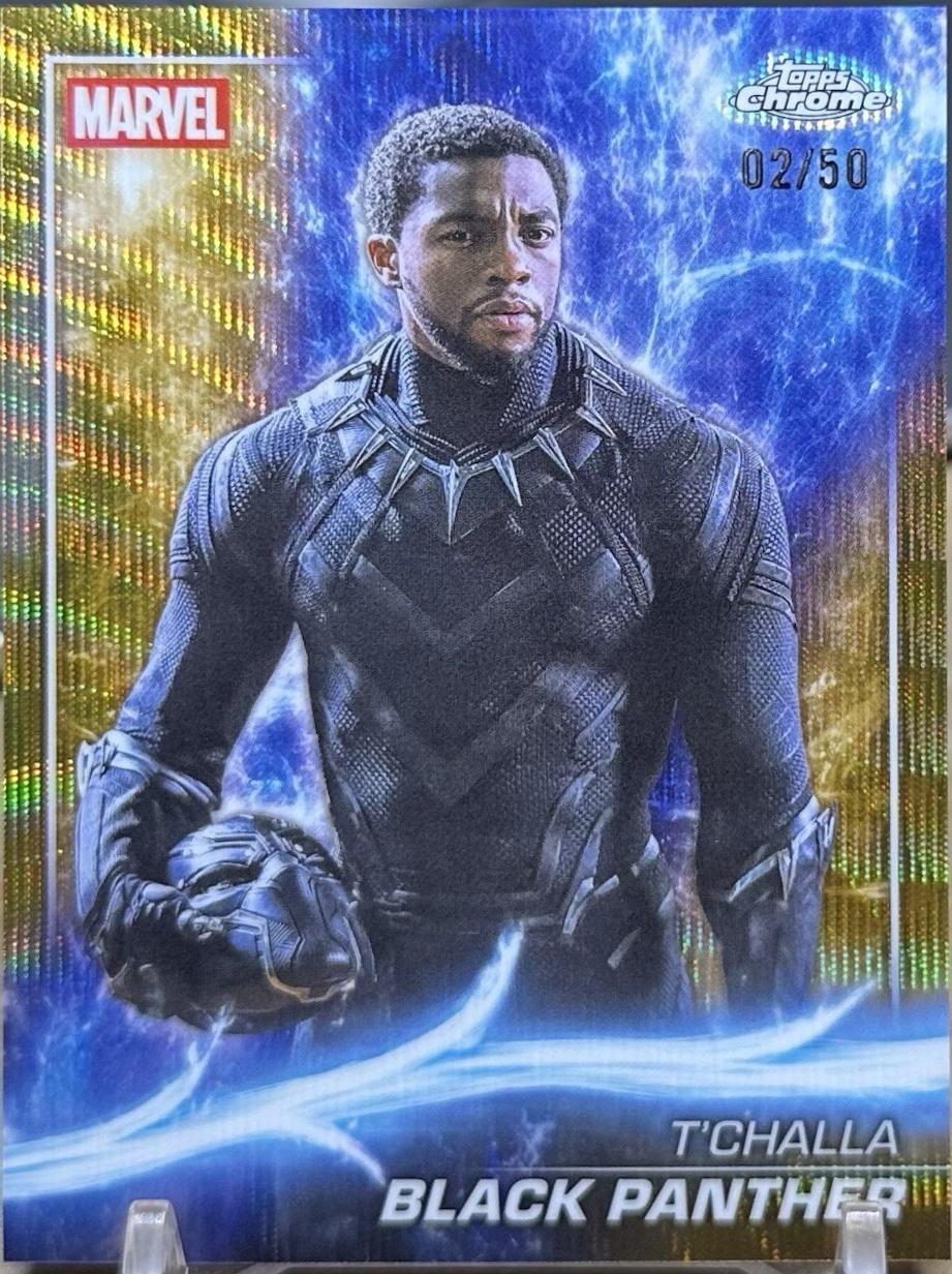 Black Panther [Gold Wave Refractor] #79