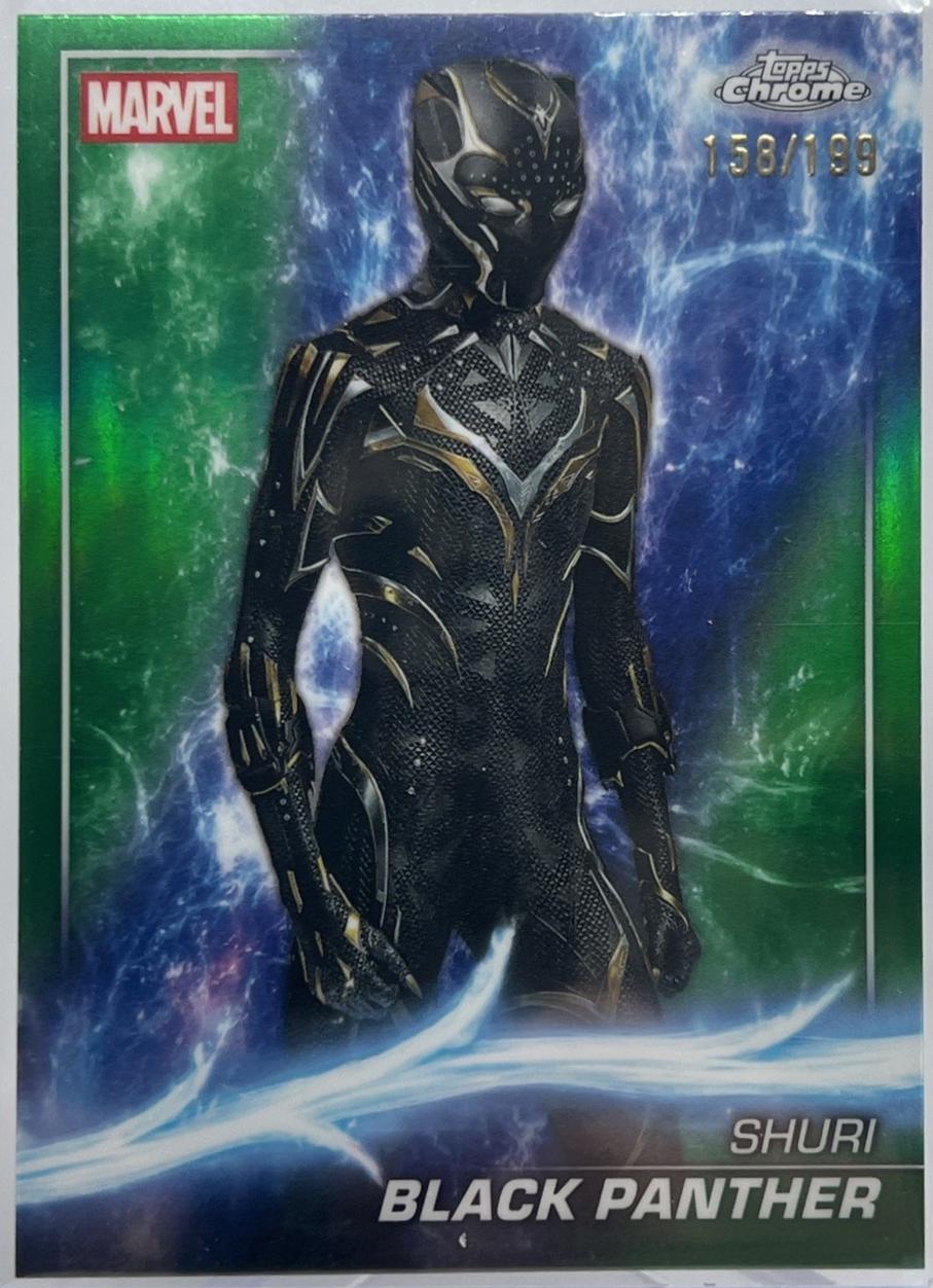 Black Panther [Green Refractor] #140