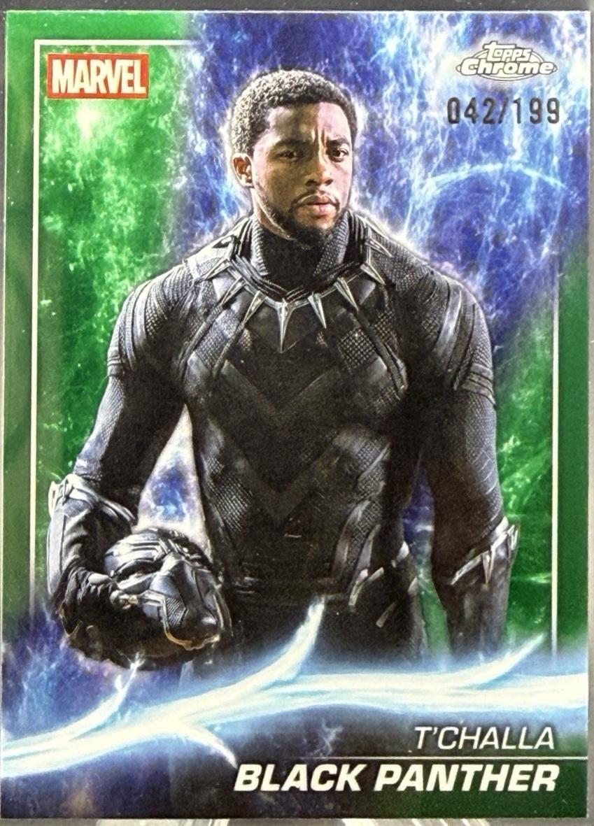 Black Panther [Green Refractor] #79