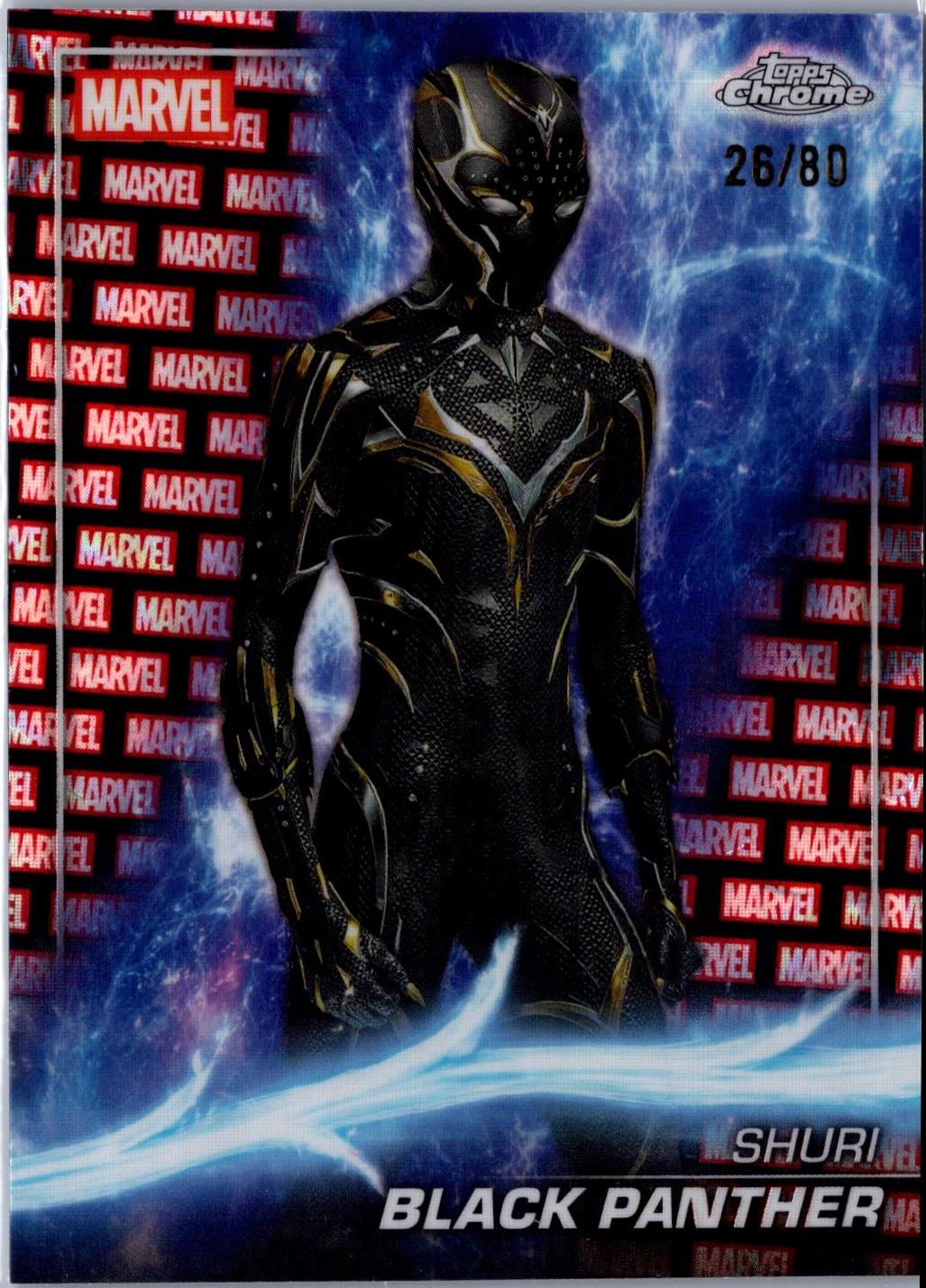 Black Panther [Marvel Red Black Lava Refractor] #140