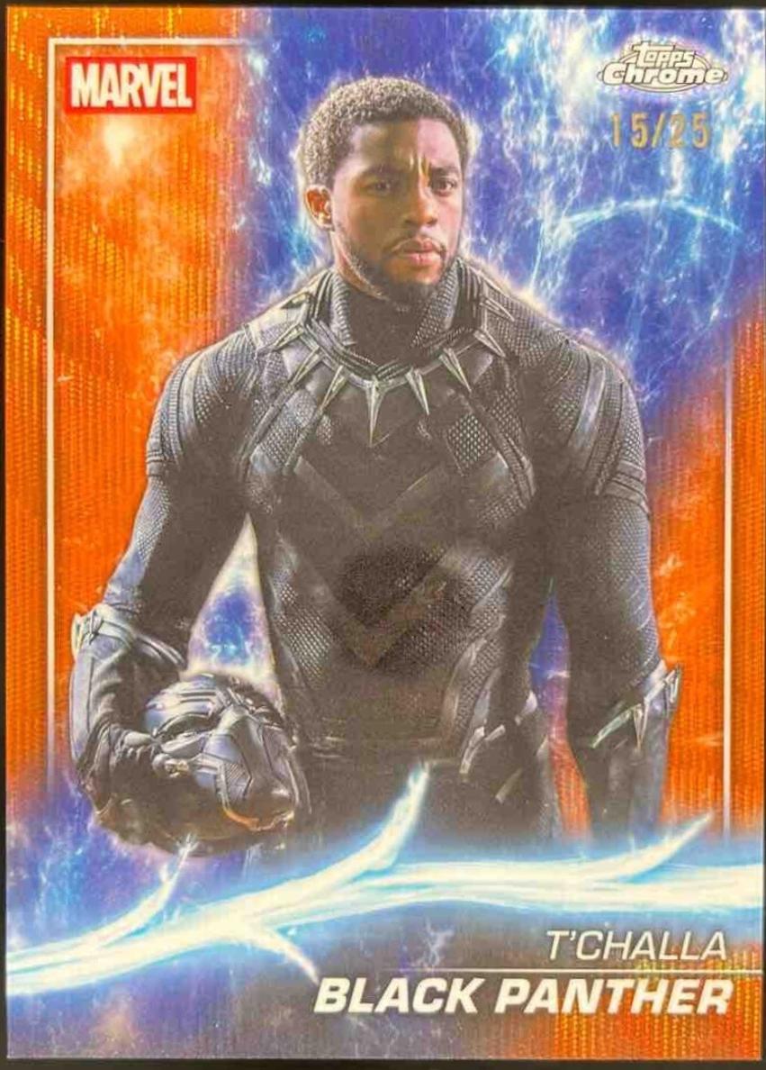 Black Panther [Orange Wave Refractor] #79