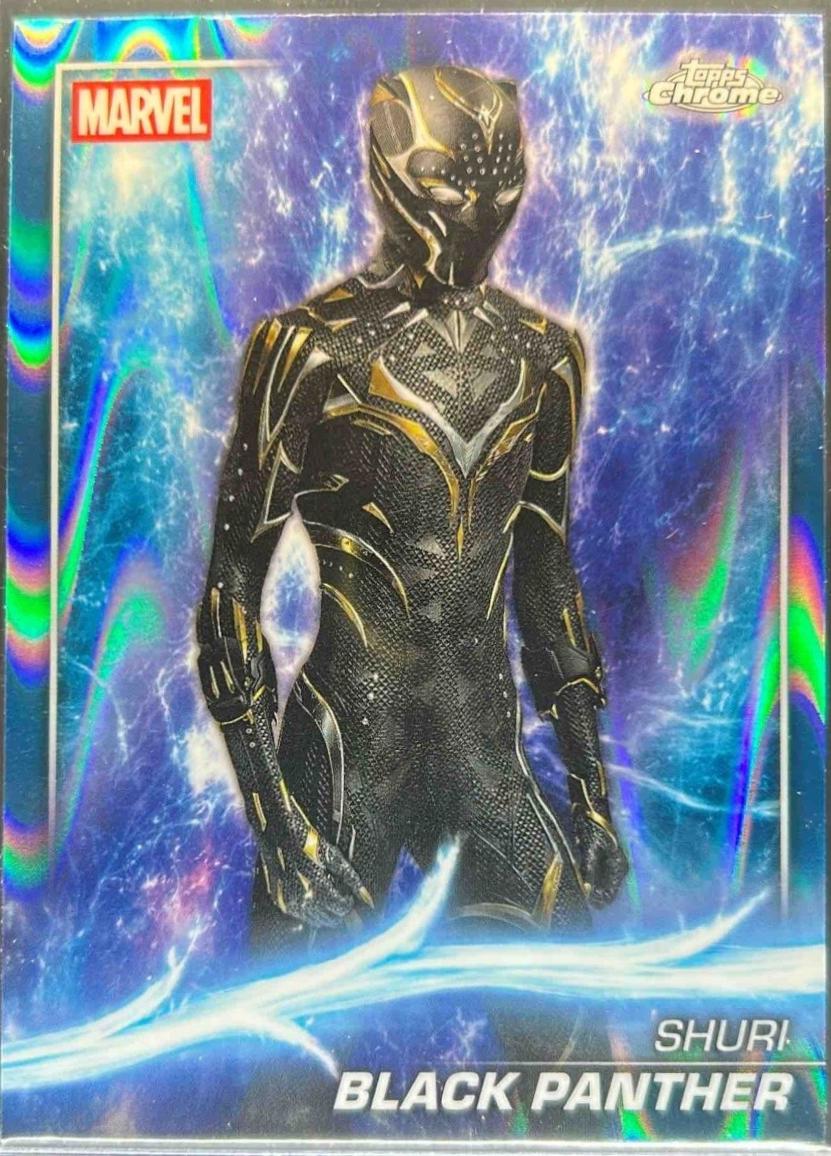 Black Panther [Sky Blue RayWave Refractor] #140