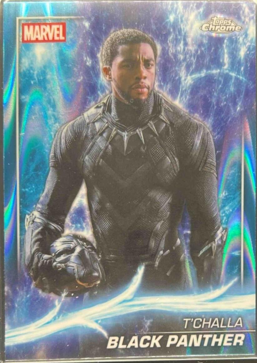 Black Panther [Sky Blue RayWave Refractor] #79