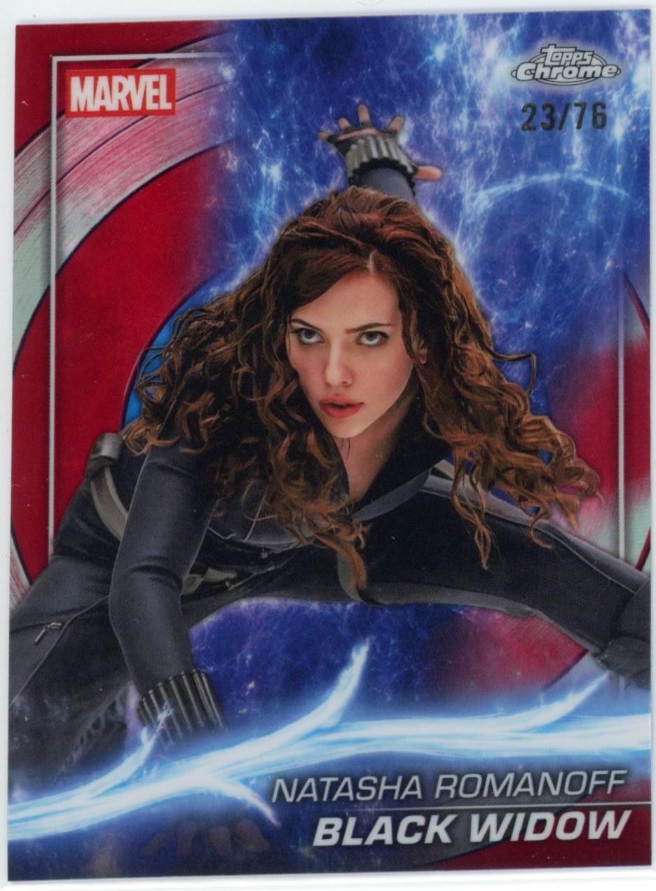 Black Widow [Captain America Refractor] #7