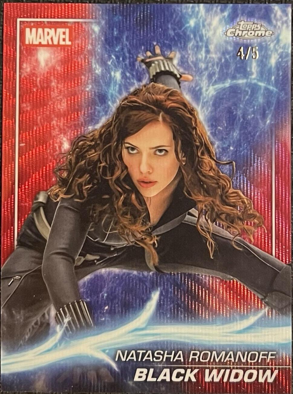 Black Widow [Red Wave Refractor] #7