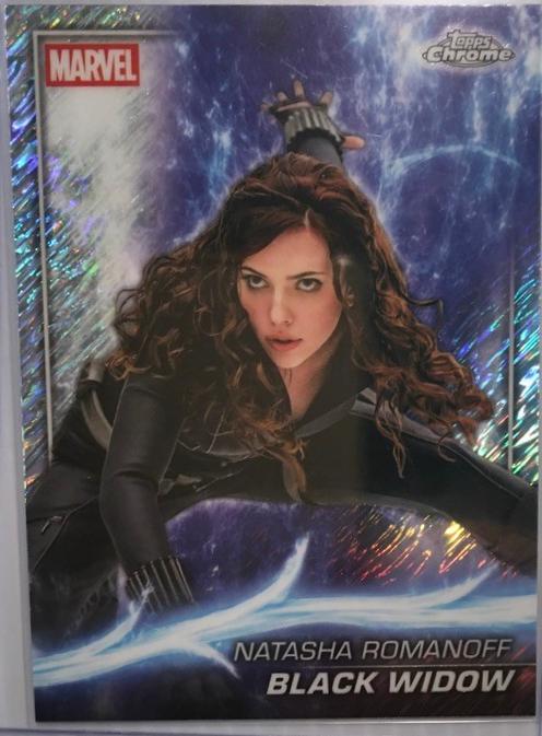 Black Widow [Shimmer Refractor] #7