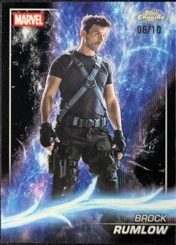 Brock Rumlow [Black Wave Refractor] #40