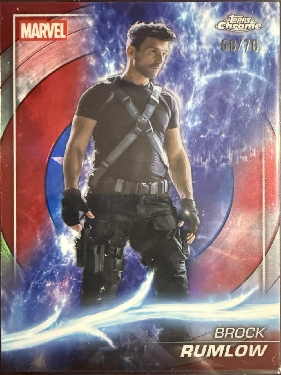 Brock Rumlow [Captain America Refractor] #40