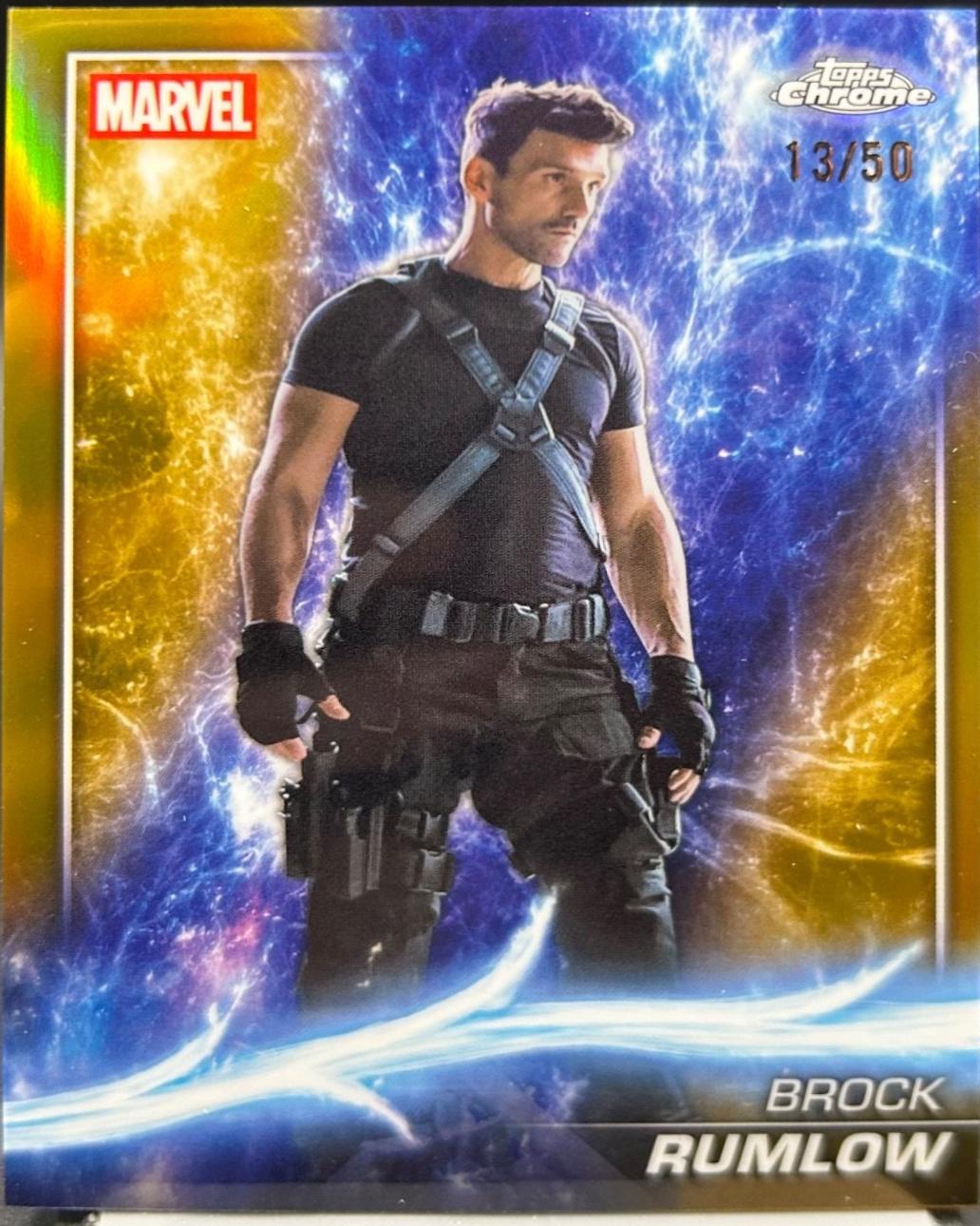 Brock Rumlow [Gold Refractor] #40