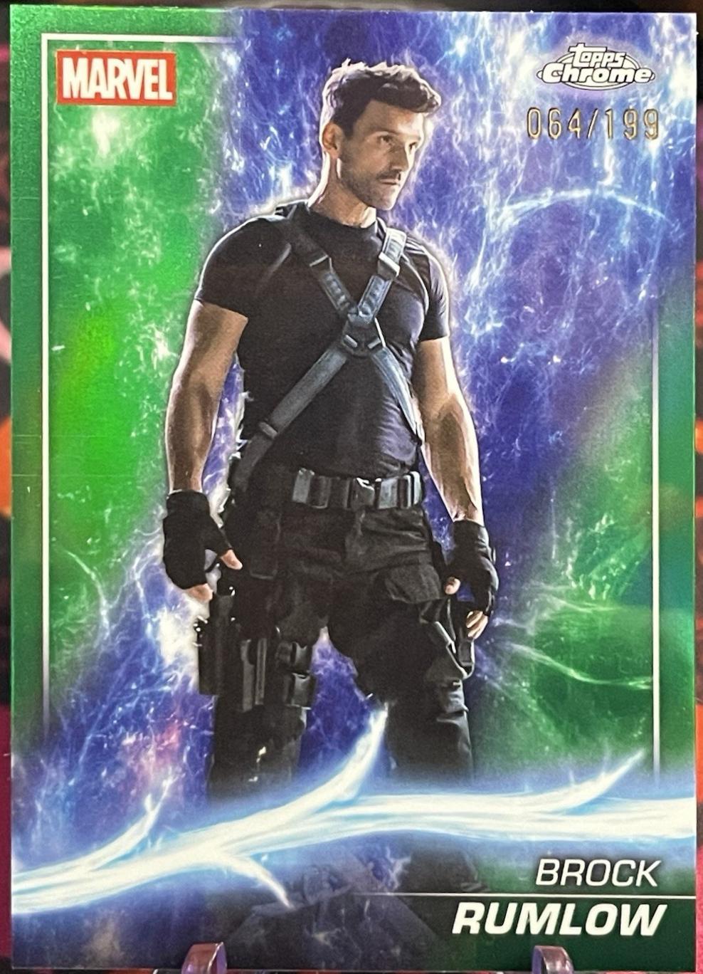 Brock Rumlow [Green Refractor] #40
