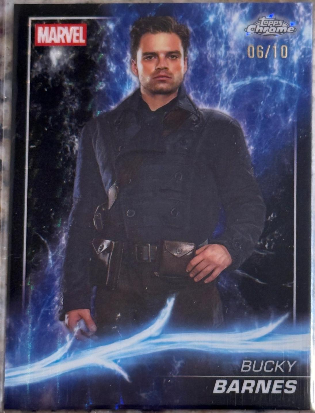 Bucky Barnes [Black Refractor] #26