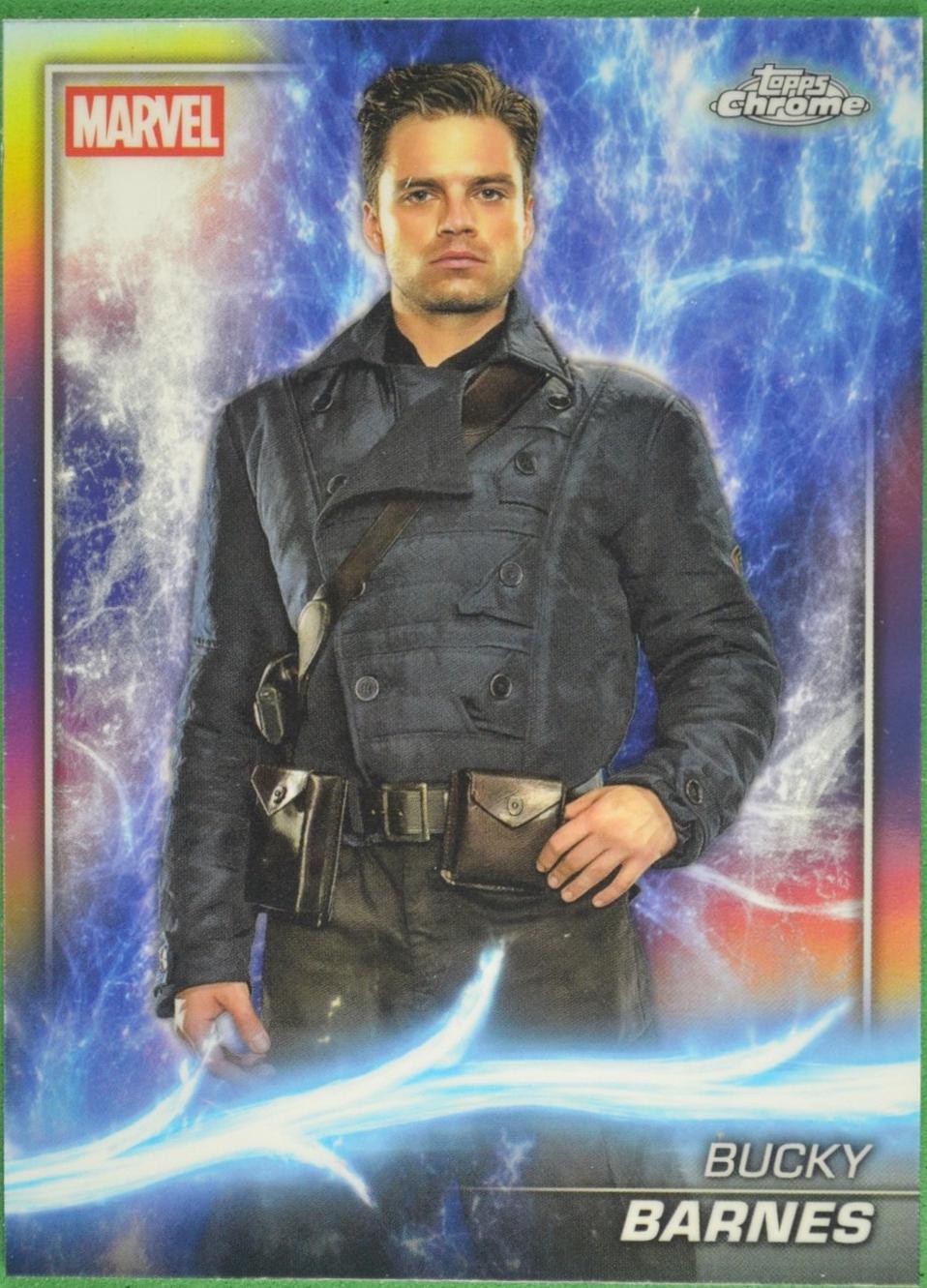 Bucky Barnes [Rainbow Refractor] #26