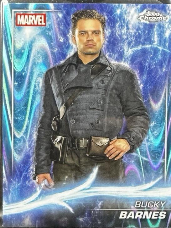 Bucky Barnes [Sky Blue RayWave Refractor] #26