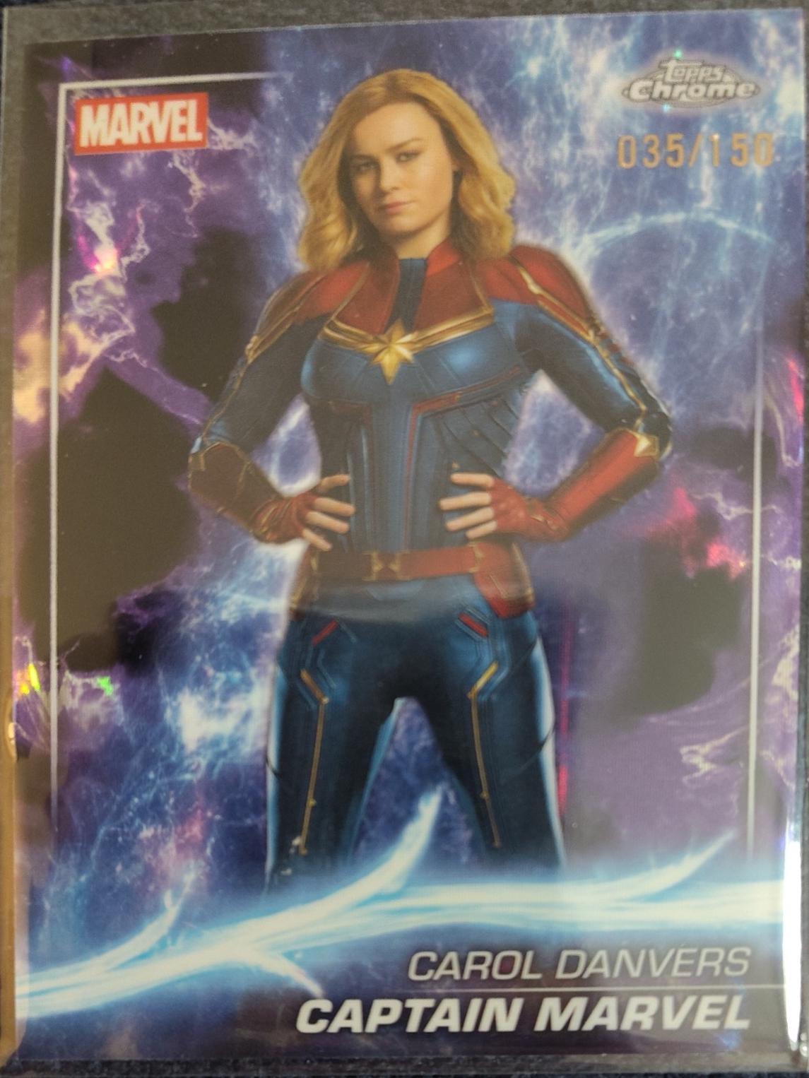 Captain Marvel [Agatha Lava Refractor] #96