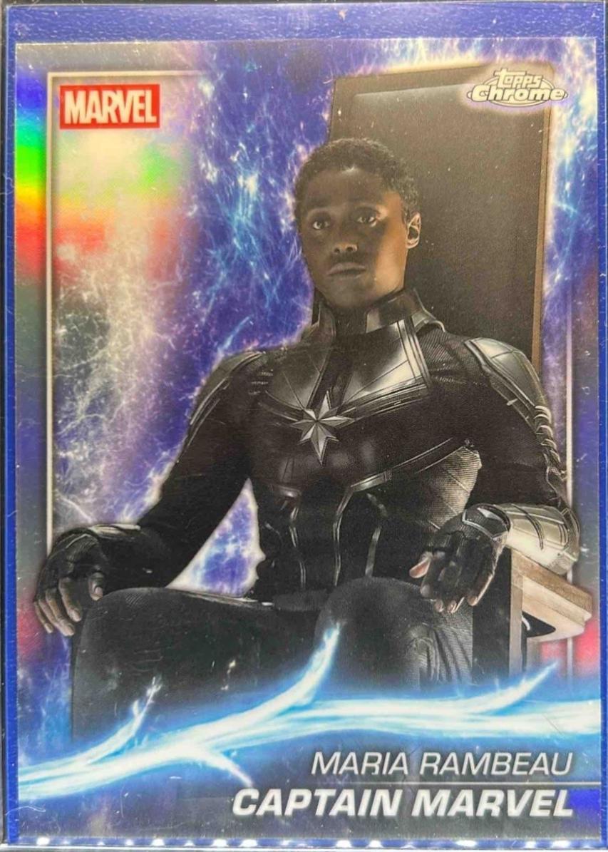 Captain Marvel [Rainbow Refractor] #133