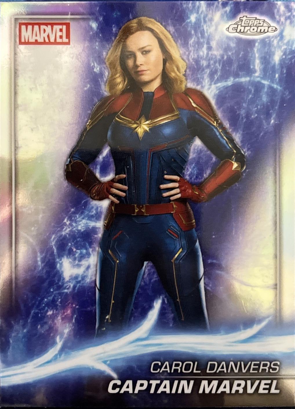 Captain Marvel [Rainbow Refractor] #96