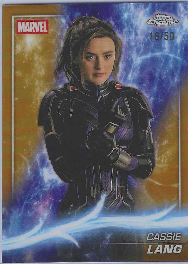 Cassie Lang [Gold Refractor] #146