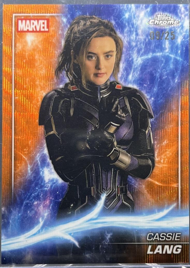 Cassie Lang [Orange Wave Refractor] #146