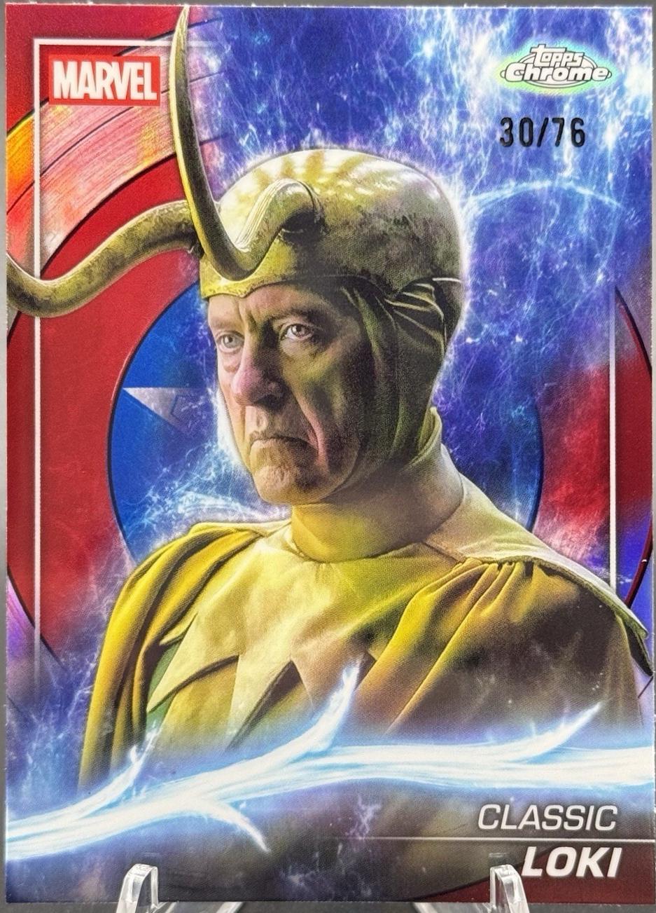 Classic Loki [Captain America Refractor] #105