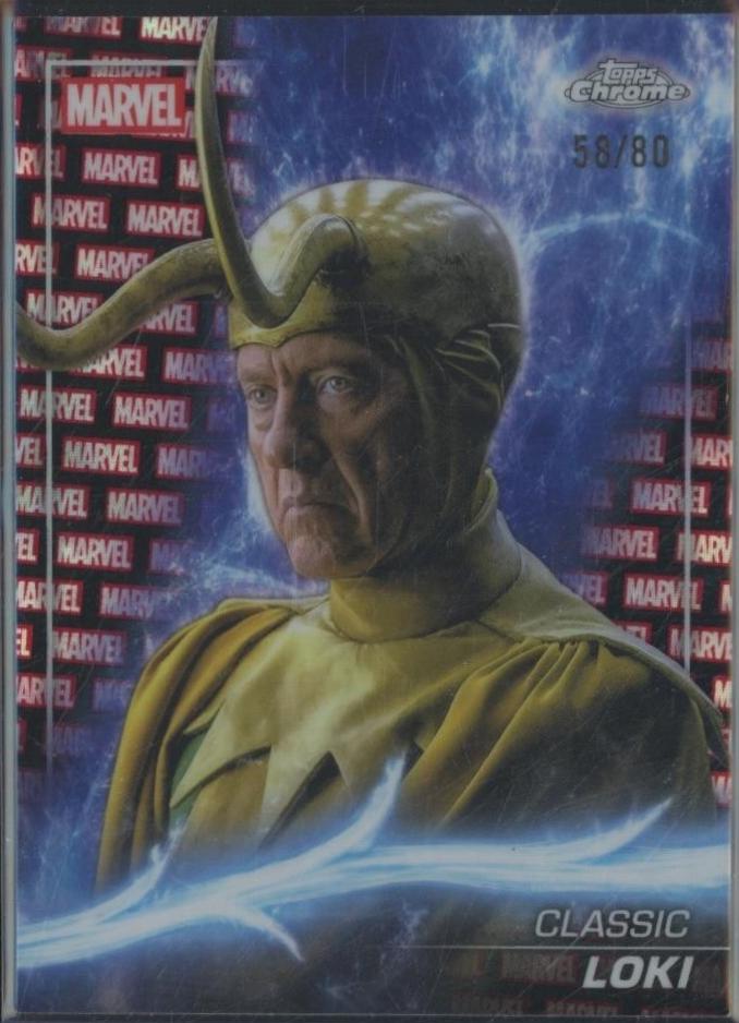 Classic Loki [Marvel Red Black Lava Refractor] #105