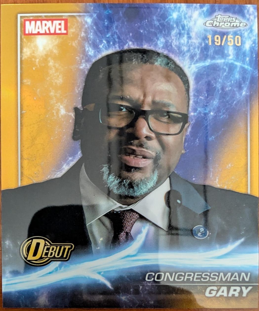 Congressman Gary [Gold Refractor] #188
