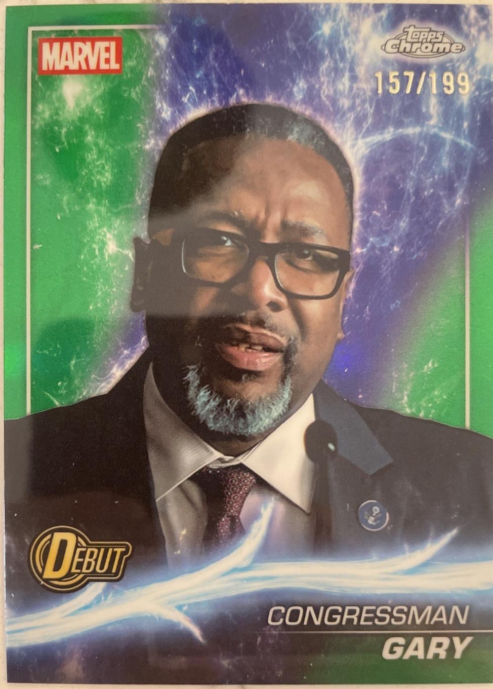 Congressman Gary [Green Refractor] #188