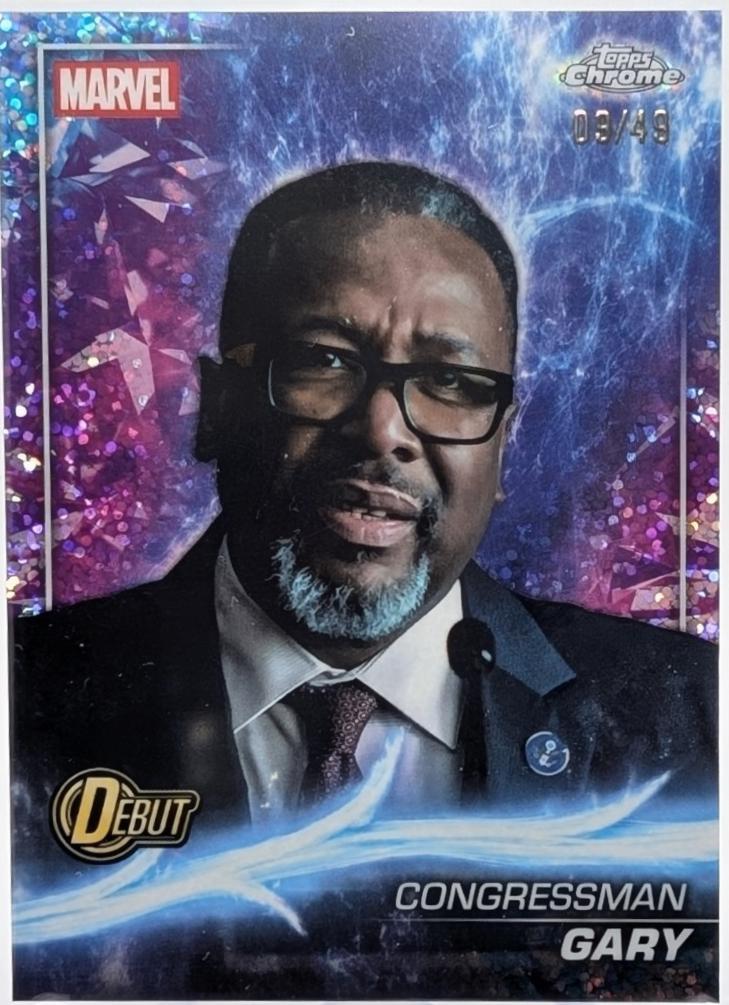 Congressman Gary [Ms Marvel Speckle Refractor] #188