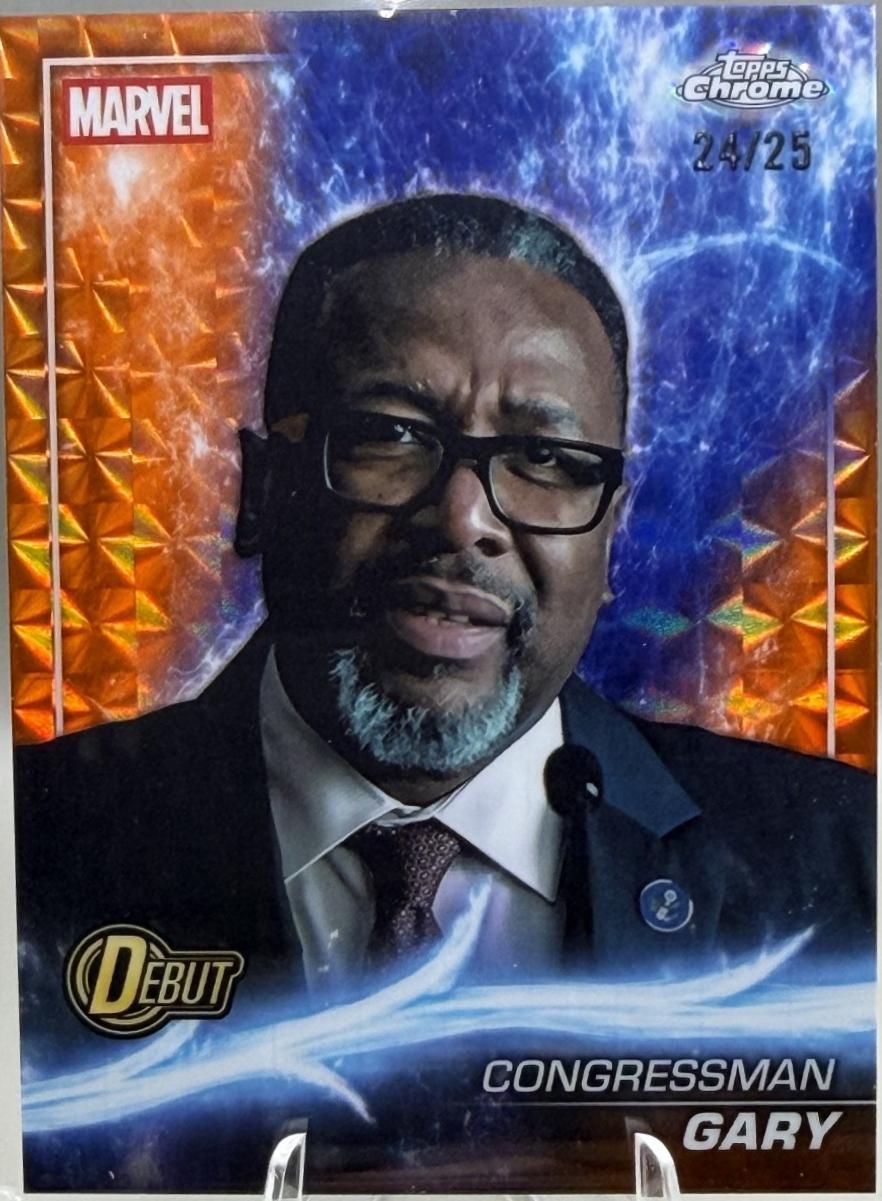Congressman Gary [Orange Geometric Refractor] #188